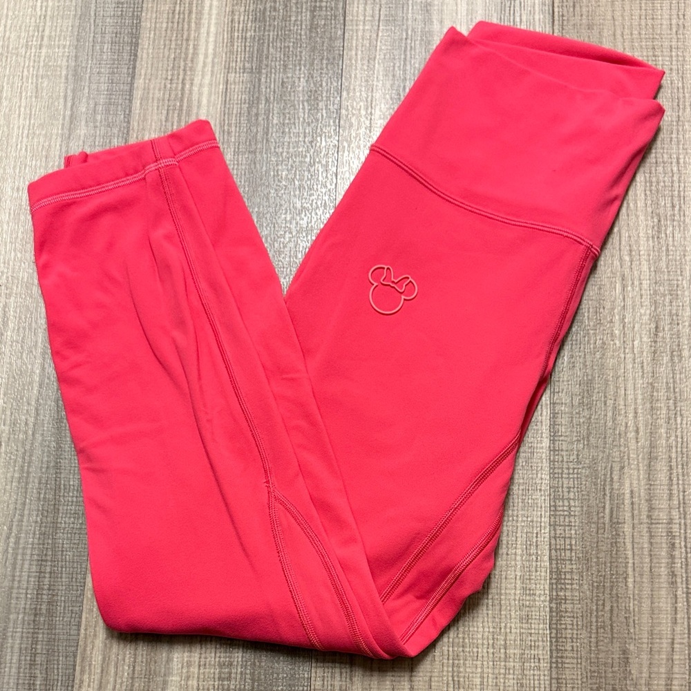 Disney x lululemon Bright Pink Leggings 8